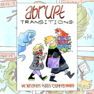 Cover for Abrupt Transitions by Kristen Haas Curtis